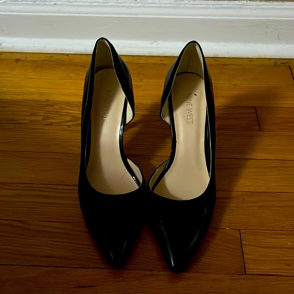 Nine West leather black 8